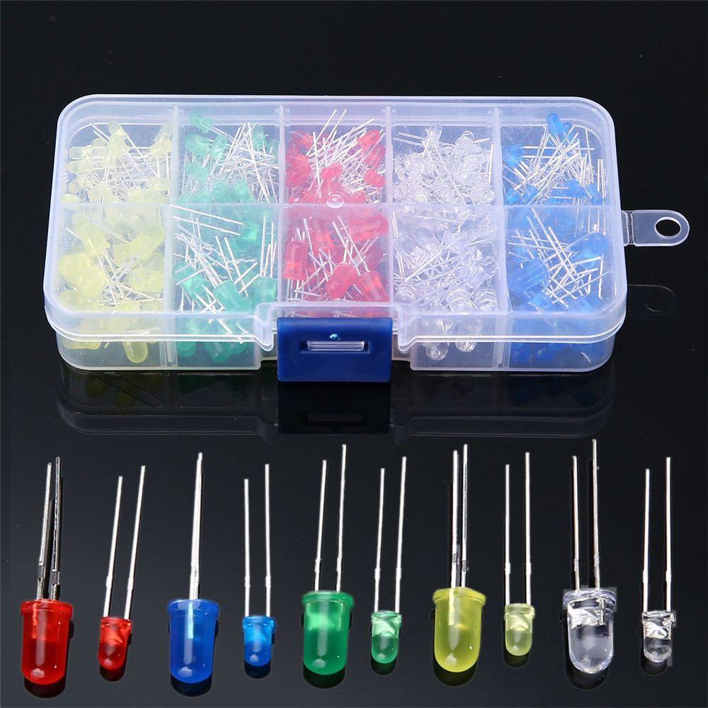200pcs Green White Emitting Diodes Lamp Yellow Bulb 5mm Light Bead 3 Mm LED Diode Kit 1
200pcs Green White Emitting Diodes Lamp Yellow Bulb 5mm Light Bead 3 Mm LED Diode Kit 1
