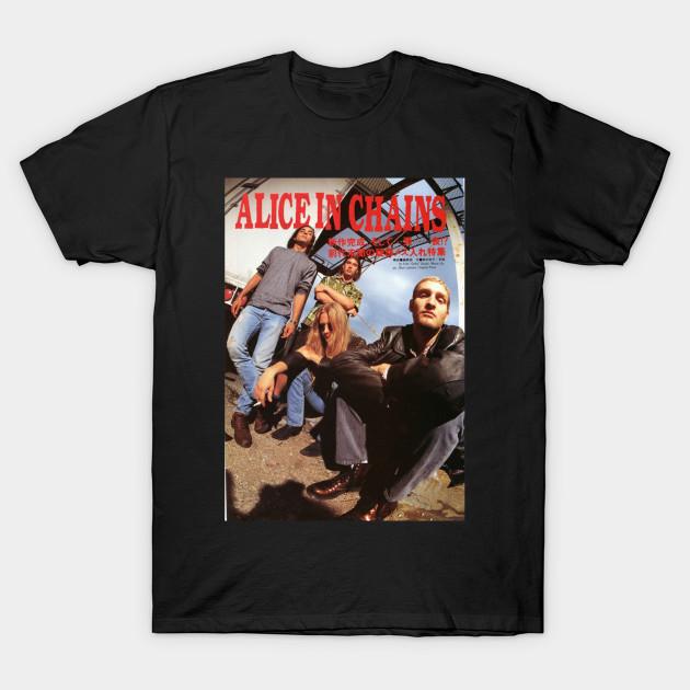 Men Black Print T-shirt Alice In Chainss No-Cut Transfer Paper Print Cotton Tshirt XL чорний
Men Black Print T-shirt Alice In Chainss No-Cut Transfer Paper Print Cotton Tshirt XL чорний