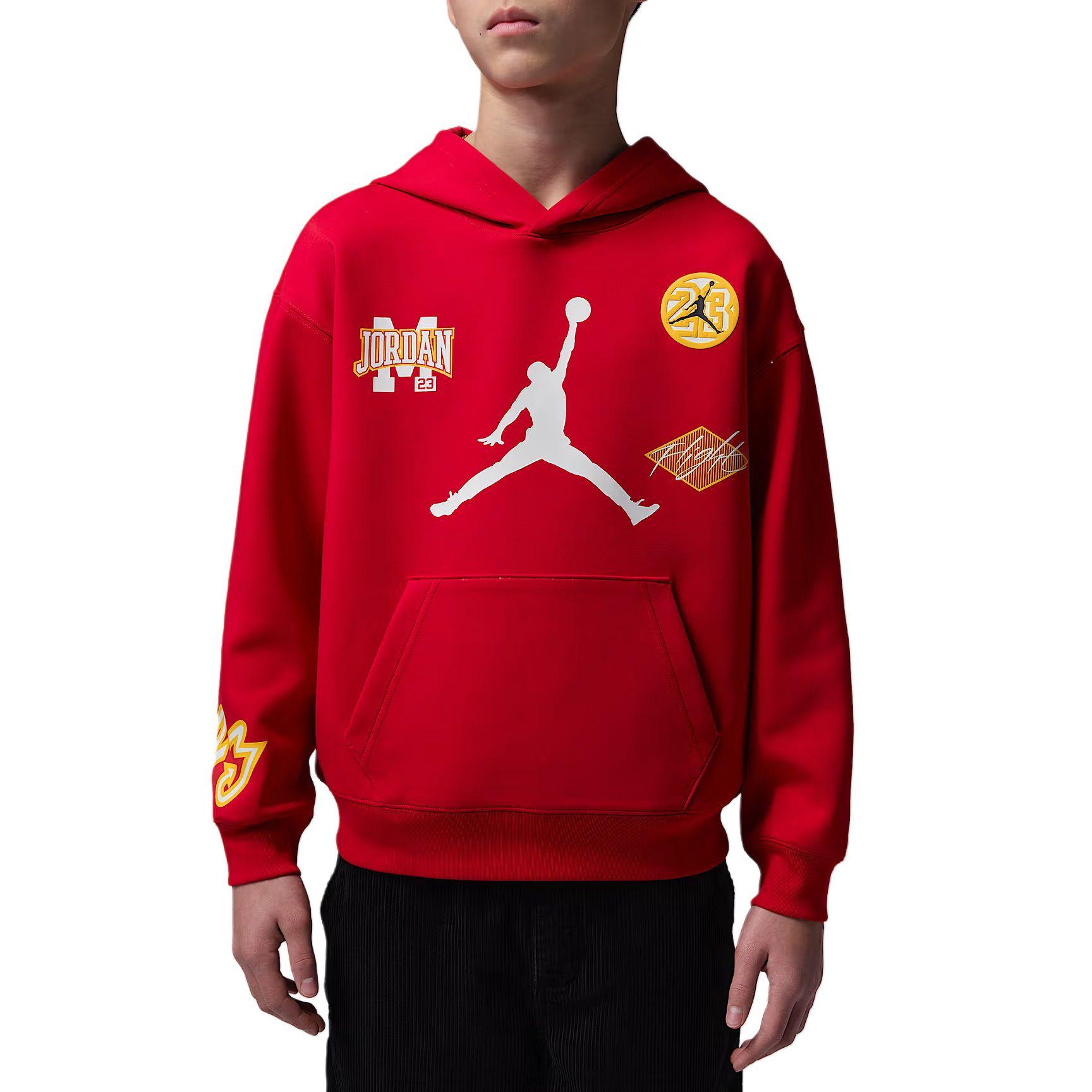 Jordan Dynasty Patch Interlock Knit Hooded Pullover Long Sleeve Kids tops IU5377-687 L
Jordan Dynasty Patch Interlock Knit Hooded Pullover Long Sleeve Kids tops IU5377-687 L