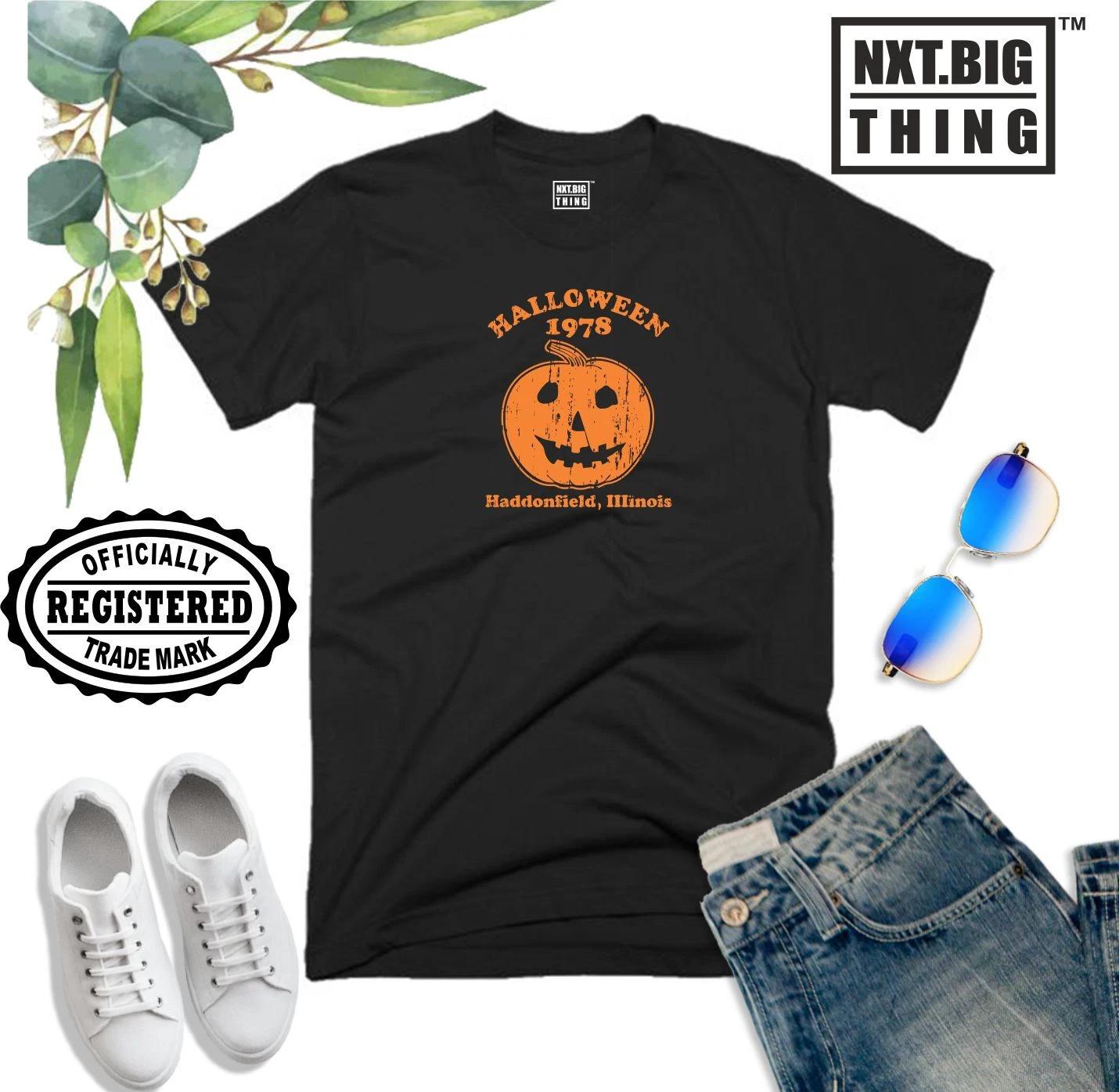 Halloween 1978 T Shirt Michael Myers Kills Pumpkin Scary Horror Funny Gift Top 4XL
Halloween 1978 T Shirt Michael Myers Kills Pumpkin Scary Horror Funny Gift Top 4XL