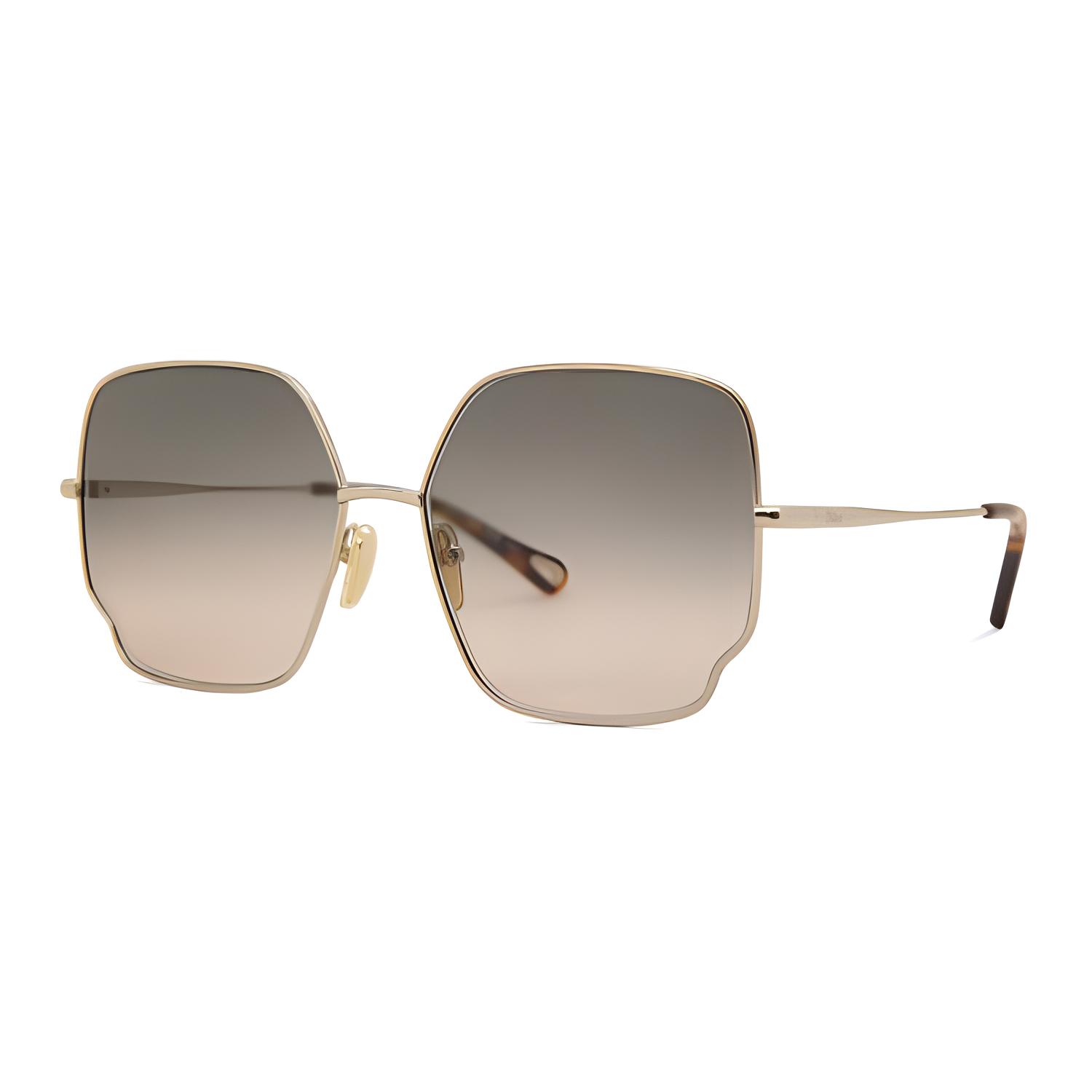 Chloe Logo Design Metal Irregular Shape Sunglasses Women sunglasses Gold CH0092S001 60,Brown
Chloe Logo Design Metal Irregular Shape Sunglasses Women sunglasses Gold CH0092S001 60,Brown