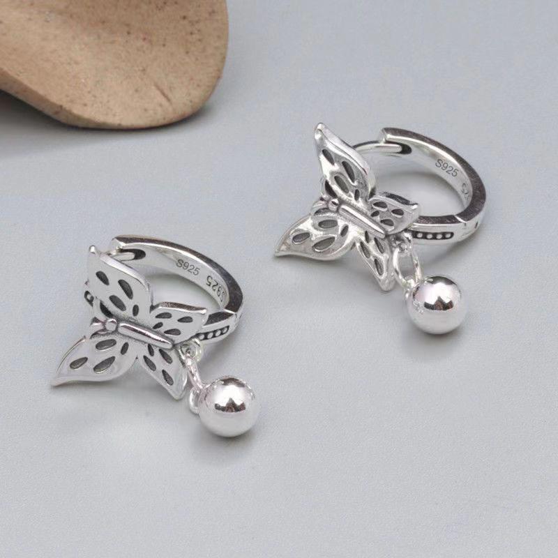 BF CLUB 925 Sterling Silver Earrings For Women Girl Sexy Butterfly Fashion Trendy Jewelry Gift Party Wedding pendientes mujer
BF CLUB 925 Sterling Silver Earrings For Women Girl Sexy Butterfly Fashion Trendy Jewelry Gift Party Wedding pendientes mujer