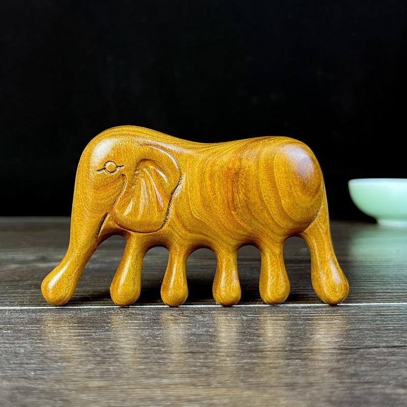 Sandalwood Elephant Massage Comb: Small Creative Multifunctional Relaxation Ornament
Sandalwood Elephant Massage Comb: Small Creative Multifunctional Relaxation Ornament