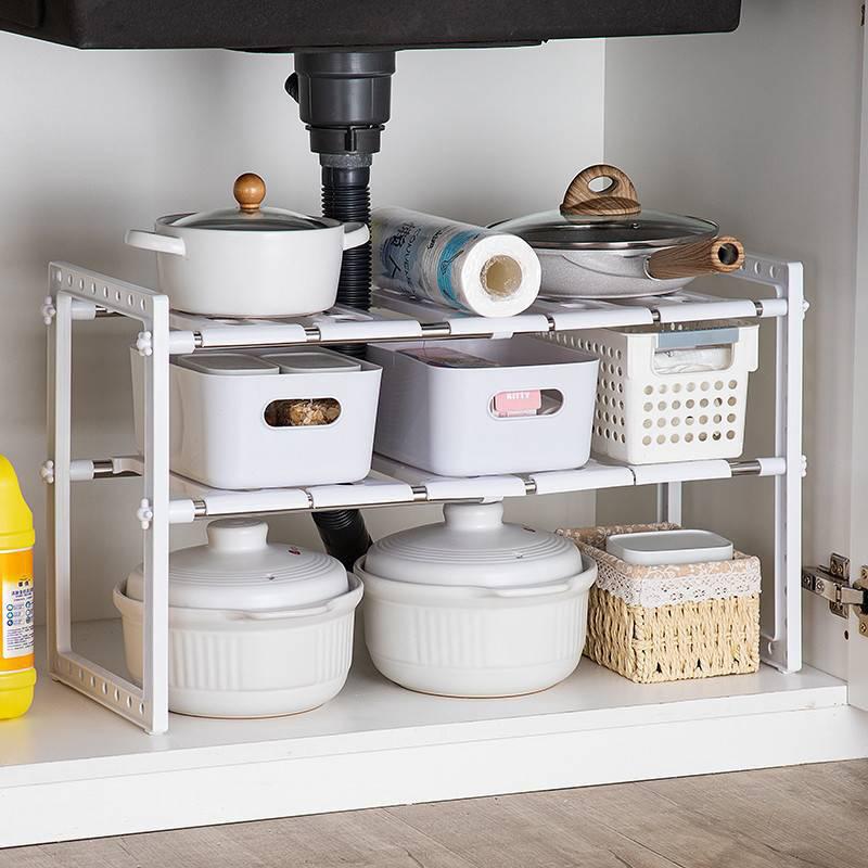 Multi-Story Plastic Kitchen Sink with Storage Shelf – Perfect for Organization & Pot Storage світло-сірого кольору
Multi-Story Plastic Kitchen Sink with Storage Shelf – Perfect for Organization & Pot Storage світло-сірого кольору