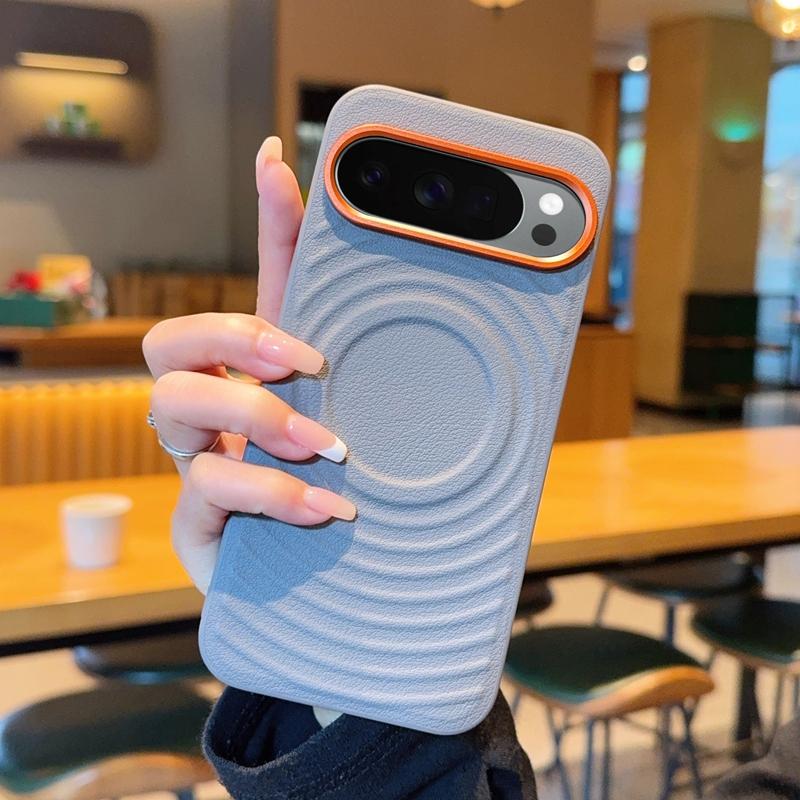 For Google Pixel 9 9A 10 10A Pro XL Case Magnetic Ripple Leather Orange Camera Lens Frame Protection Soft TPU Back Cover Google Pixel 10a
For Google Pixel 9 9A 10 10A Pro XL Case Magnetic Ripple Leather Orange Camera Lens Frame Protection Soft TPU Back Cover Google Pixel 10a
