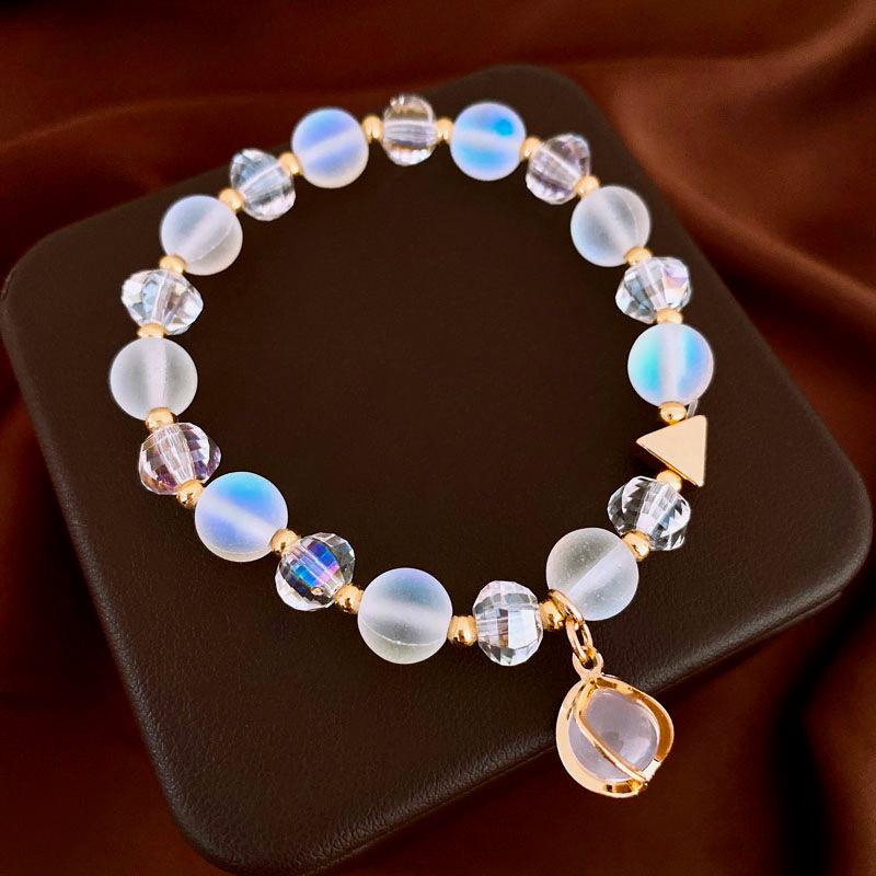 Niche Zircon Crystal Teardrop Flower Elastic Bracelet for Women
Niche Zircon Crystal Teardrop Flower Elastic Bracelet for Women