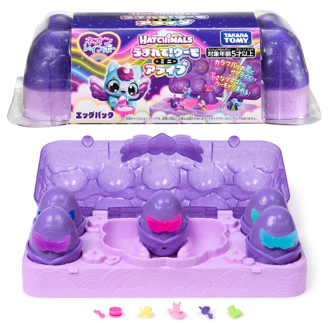 Takara Tomy Hatchimals Mini Alive Неоновая радуга Набор яиц
Takara Tomy Hatchimals Mini Alive Неоновая радуга Набор яиц