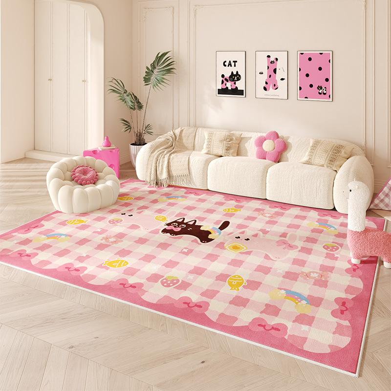 Cartoon Style Cute Carpet Irregular Shapes Bedroom Decor Rug Living Room Thick Plush Fluffy Soft Antiskid Floor Mat Children 50x80cm
Cartoon Style Cute Carpet Irregular Shapes Bedroom Decor Rug Living Room Thick Plush Fluffy Soft Antiskid Floor Mat Children 50x80cm