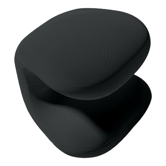 Подушка для сна из хлопка с эффектом памяти Эргономичная удобная подушка для рук для взрослых Подушка для сна с медленным отскоком на столе Мягкая бархатная подушка для отдыха в путешествии чёрный