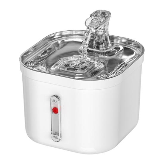 2,0 л фонтанчик для воды для кошек из нержавеющей стали, три режима, регулируемая многослойная фильтрация, тихий автоматический диспенсер для воды для домашних животных
2,0 л фонтанчик для воды для кошек из нержавеющей стали, три режима, регулируемая многослойная фильтрация, тихий автоматический диспенсер для воды для домашних животных