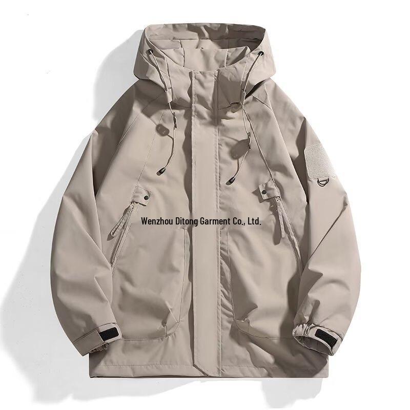 Men s 2024 Spring/Autumn Hooded Windproof Waterproof Jacket - New American High Street Style Outerwear M хакі
Men s 2024 Spring/Autumn Hooded Windproof Waterproof Jacket - New American High Street Style Outerwear M хакі