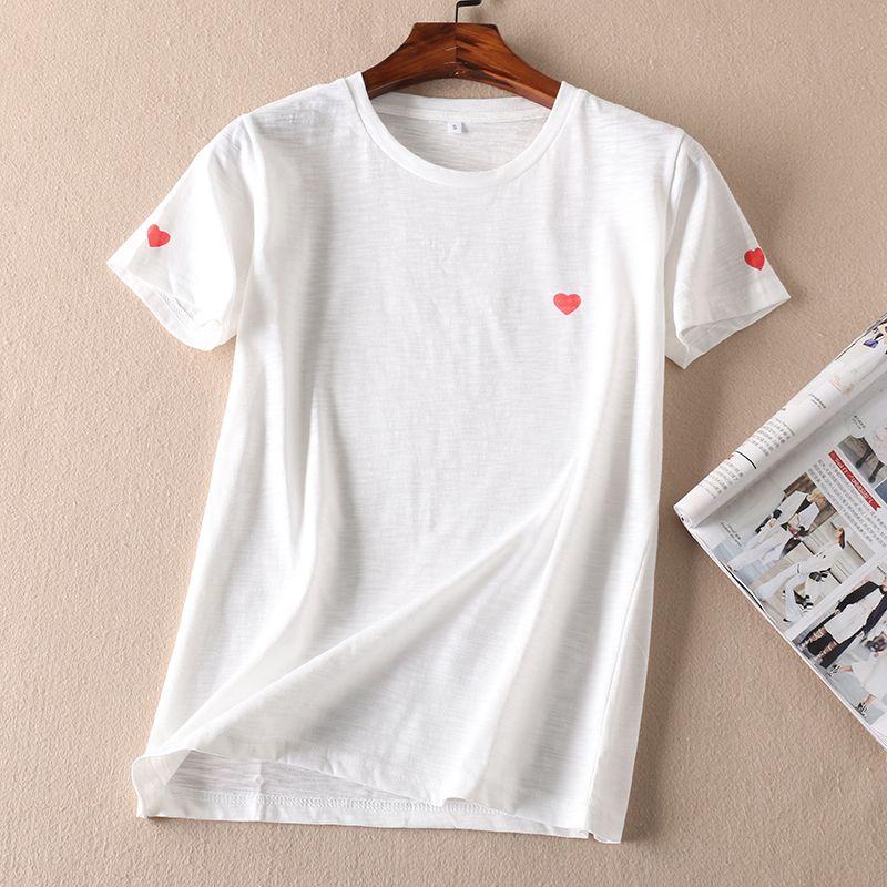 Омолаживающая футболка с коротким рукавом и круглым вырезом Q30 с мультяшным принтом Heart White S
Омолаживающая футболка с коротким рукавом и круглым вырезом Q30 с мультяшным принтом Heart White S