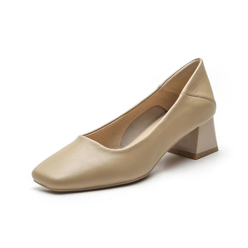 Кожаные однотонные туфли на высоком каблуке женские осенние новые на толстом каблуке туфли-лодочки французский квадратный носок овечья кожа ретро рабочие туфли 41 абрикосовый
Кожаные однотонные туфли на высоком каблуке женские осенние новые на толстом каблуке туфли-лодочки французский квадратный носок овечья кожа ретро рабочие туфли 41 абрикосовый