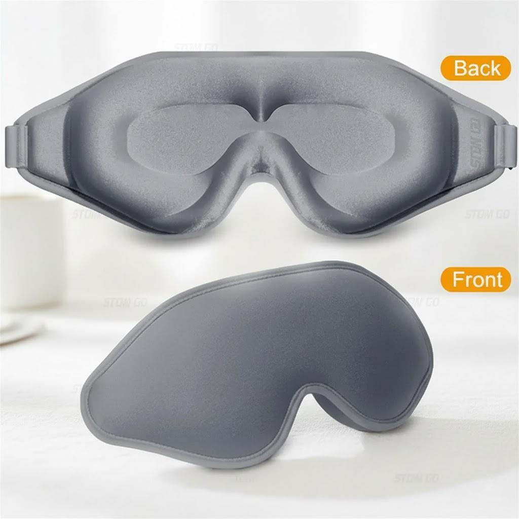 3D Blackout Sleep Eye Mask for Men Women Adjustable Strap Breathable Soft for Travel Meditation Nap сірий
3D Blackout Sleep Eye Mask for Men Women Adjustable Strap Breathable Soft for Travel Meditation Nap сірий
