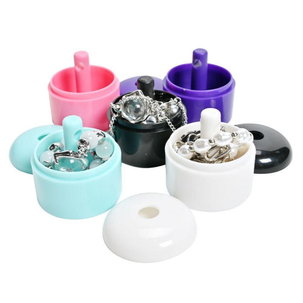 3PCS Portable Ring Storage Box Keychain Pill Container Mini Storage Box Jewelry Storage Case Travel чорний
3PCS Portable Ring Storage Box Keychain Pill Container Mini Storage Box Jewelry Storage Case Travel чорний