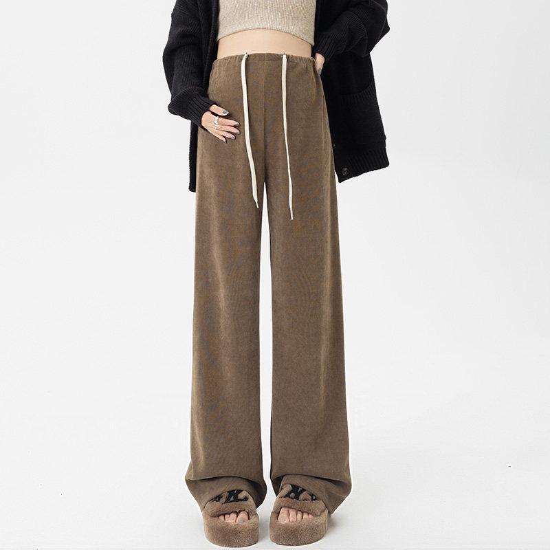 Adjustable Fleece-Lined Maternity Pants – No-Belly Band, Thickened, Drawstring, Straight/Wide Leg, Casual Autumn-Winter Wear One Size (Suitable for 80-110 lbs)
Adjustable Fleece-Lined Maternity Pants – No-Belly Band, Thickened, Drawstring, Straight/Wide Leg, Casual Autumn-Winter Wear One Size (Suitable for 80-110 lbs)