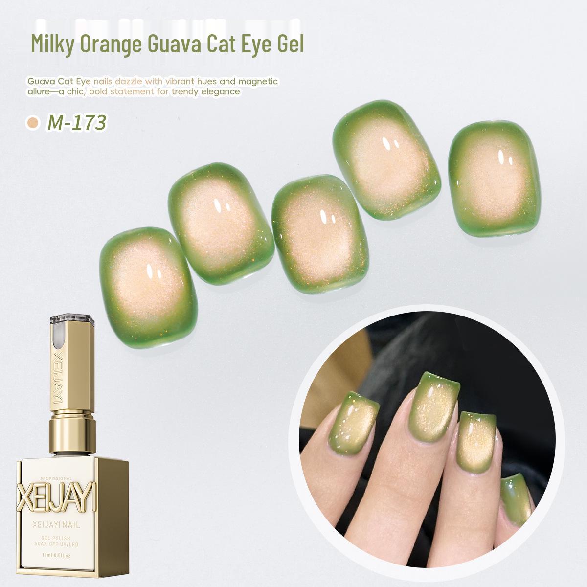 Introducing our 2025 release: Teal Guava Glass Bead Cat Eye Gel Polish, a popular skin-brightening shade for nail salons.
Introducing our 2025 release: Teal Guava Glass Bead Cat Eye Gel Polish, a popular skin-brightening shade for nail salons.