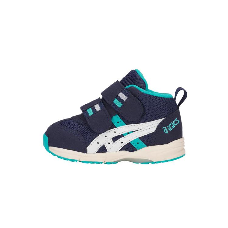 Asics Abrasion Resistant, Breathable, And Anti Kick Mid top Running Shoes Blue White Infant And Toddler TUB127-400 22.5
Asics Abrasion Resistant, Breathable, And Anti Kick Mid top Running Shoes Blue White Infant And Toddler TUB127-400 22.5