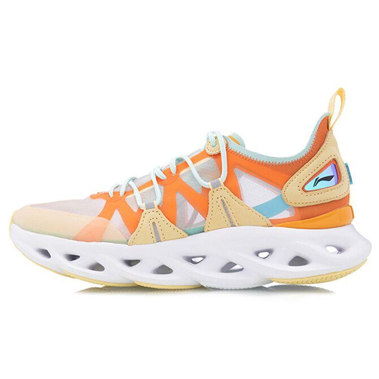 Кроссовки мужские Li Ning Arc Shock Absorbing Non-Slip Wear-Stick с низким верхом Orange Yellow ARHQ043-4 
Кроссовки мужские Li Ning Arc Shock Absorbing Non-Slip Wear-Stick с низким верхом Orange Yellow ARHQ043-4