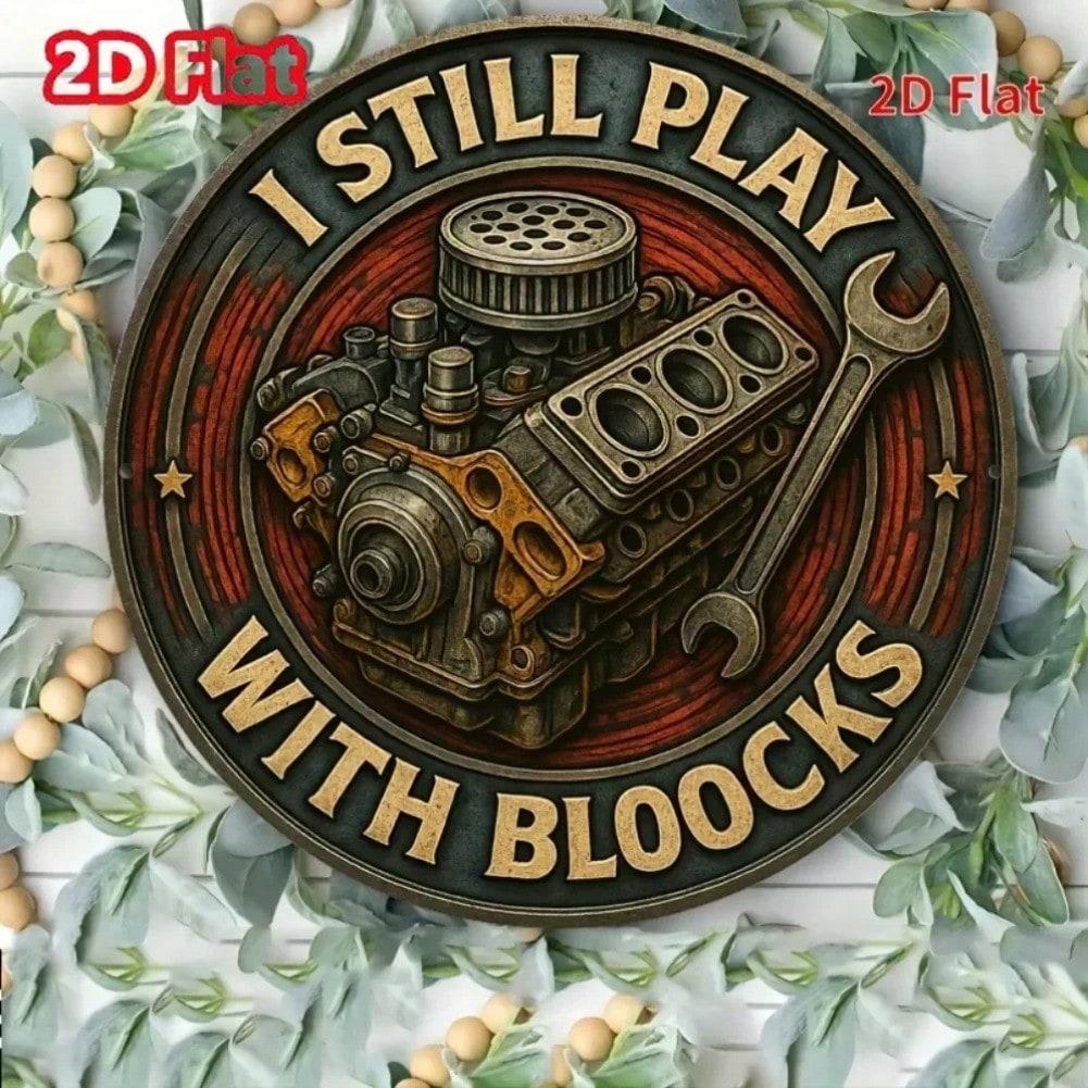 2D Iron Sheet Art Wall Decoration I Still Play With Blocks Sign Indoor Outdoor Home Decor 20x20 різнокольоровий
2D Iron Sheet Art Wall Decoration I Still Play With Blocks Sign Indoor Outdoor Home Decor 20x20 різнокольоровий