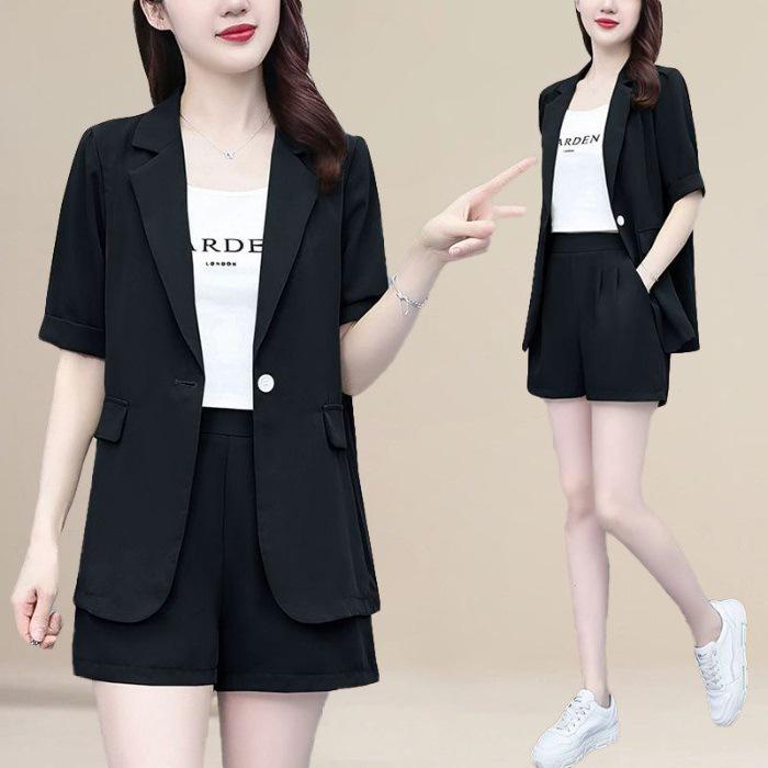 2025 Women s Korean Style Summer Suit: Lightweight Casual Jacket & Shorts Two-Piece Set XXL
2025 Women s Korean Style Summer Suit: Lightweight Casual Jacket & Shorts Two-Piece Set XXL
