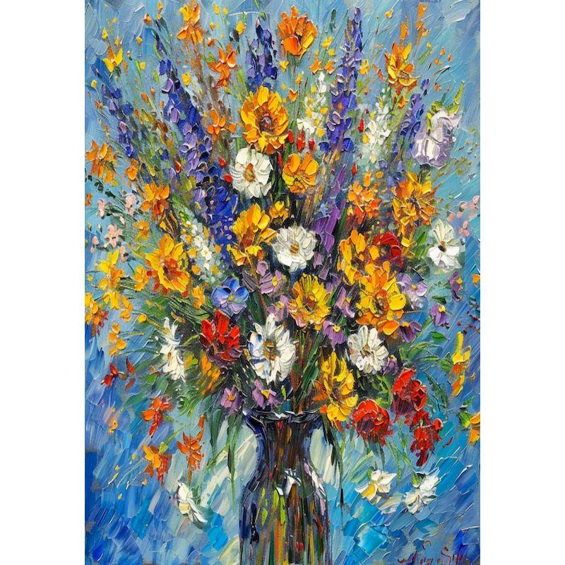 GATYZTORY Oil Painting By Numbers Flower On Canvas With Frame DIY 60x75cm Paint By Numbers On Canvas Handpaint Decor Painting 20x30cm No Frame темно-сірий
GATYZTORY Oil Painting By Numbers Flower On Canvas With Frame DIY 60x75cm Paint By Numbers On Canvas Handpaint Decor Painting 20x30cm No Frame темно-сірий
