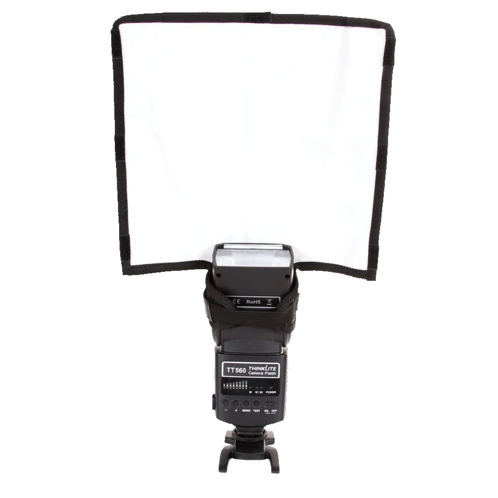 GTM Smith Strobe Flexible Reflector Diffuser Small Photography Accessory White Clip-on
GTM Smith Strobe Flexible Reflector Diffuser Small Photography Accessory White Clip-on
