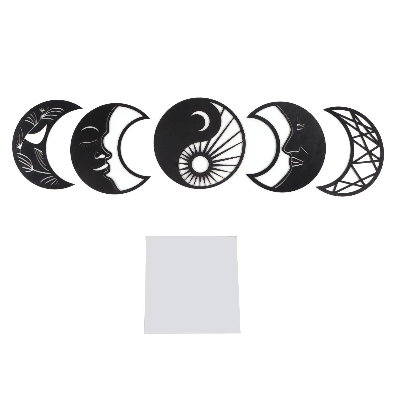 Home 3D Wall Stickers Wooden Moon Cycle Decoration Personalized Lunar Wall Art DecorationBlack B
Home 3D Wall Stickers Wooden Moon Cycle Decoration Personalized Lunar Wall Art DecorationBlack B