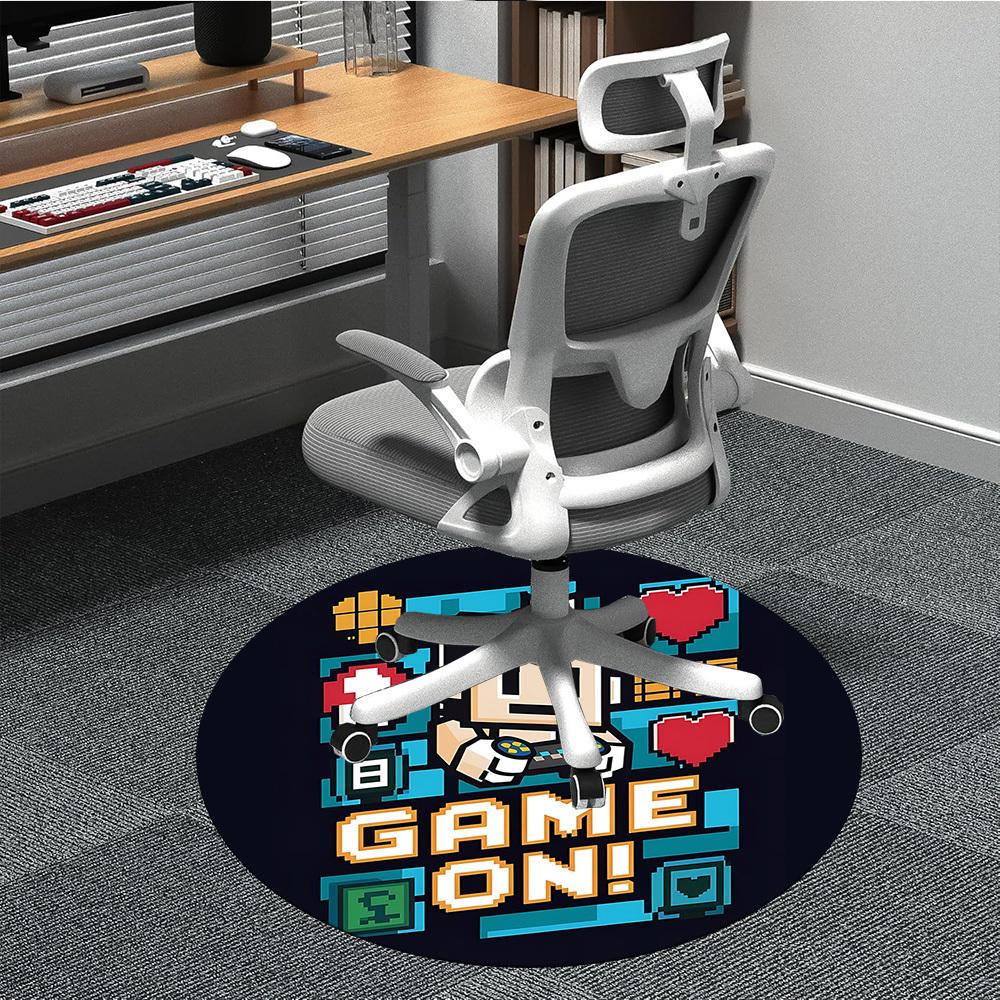 1PC Gamer PixelArt Office Round Area Rug, Indoor Mat Suitable ForOffice, Under Office Chairs Bedroom Living Room Home Decor, Room Deco, D087 80cm by 80cm
1PC Gamer PixelArt Office Round Area Rug, Indoor Mat Suitable ForOffice, Under Office Chairs Bedroom Living Room Home Decor, Room Deco, D087 80cm by 80cm