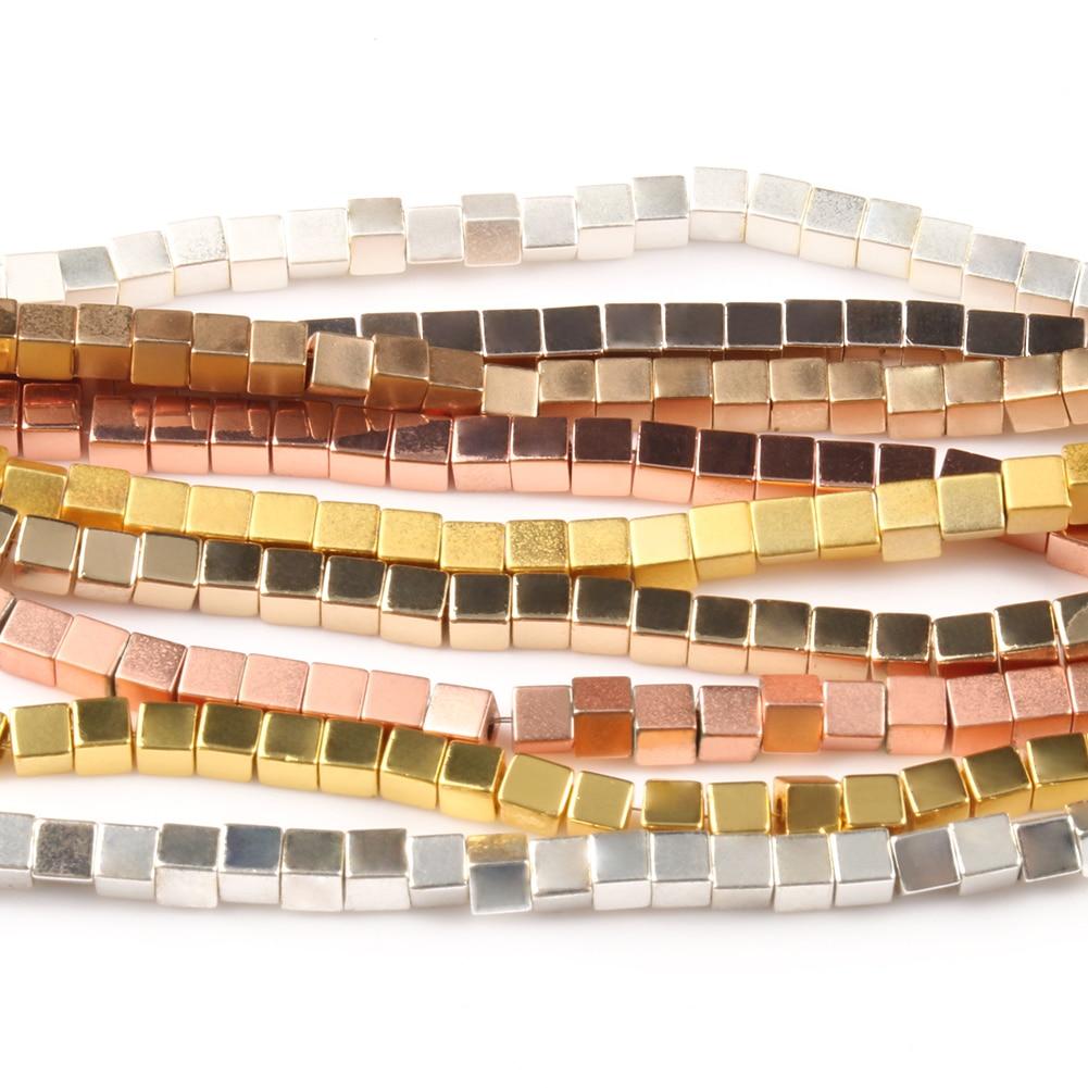 Квадратный камень Бусина Матовый 18K Розовое золото Серебро Цвет Гематит Свободные бусины для ювелирных изделий Изготовление бисероплет DIY Браслет 15
Квадратный камень Бусина Матовый 18K Розовое золото Серебро Цвет Гематит Свободные бусины для ювелирных изделий Изготовление бисероплет DIY Браслет 15