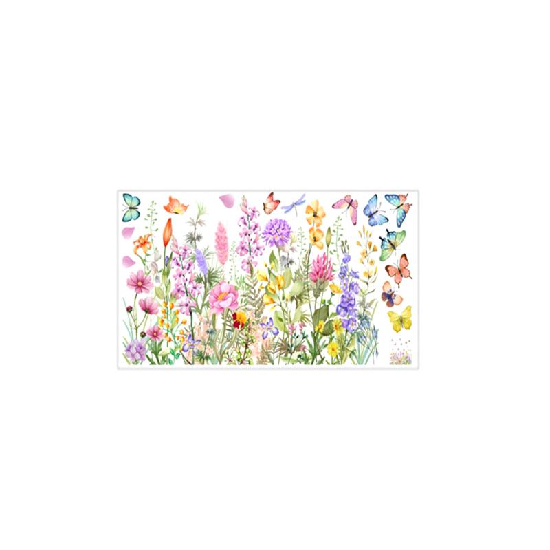 Красочный цветочный букет наклейка на окно многоразовые двухсторонние цветочные настенные наклейки для украшения домашнего офиса B
Красочный цветочный букет наклейка на окно многоразовые двухсторонние цветочные настенные наклейки для украшения домашнего офиса B