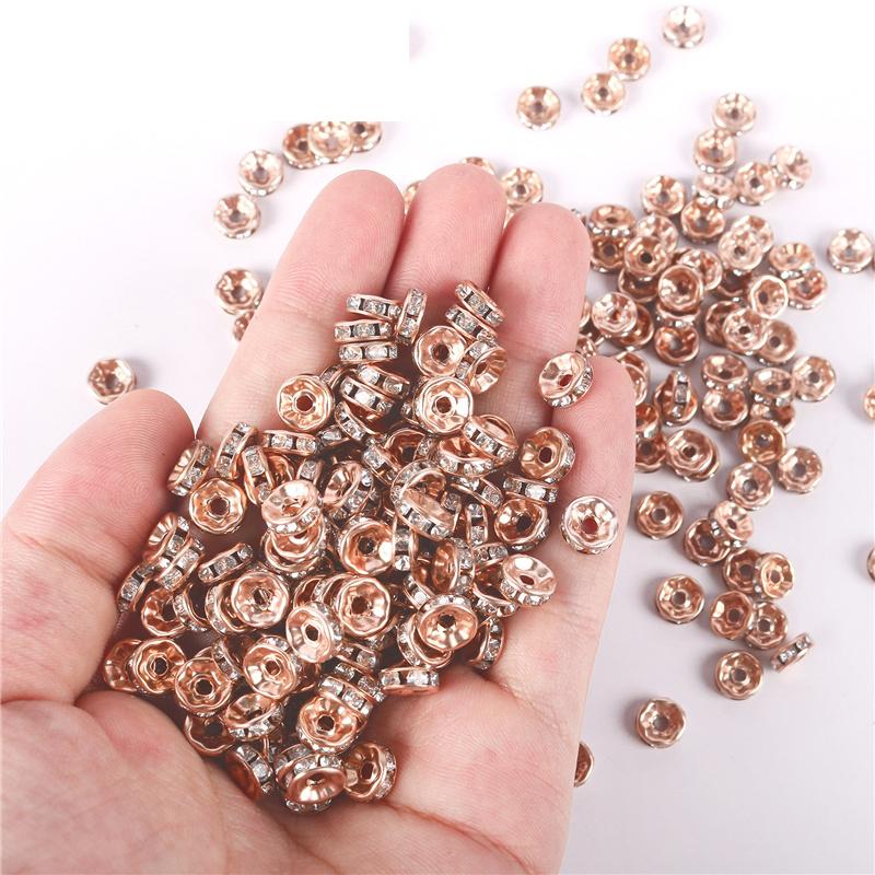 100pcs 6mm 8 mm Crystal Rondelle Beads Bulk Loose Rhinestone Spacer Beads for Diy Necklace Bracelet Jewelry Making Accessories 6mm
100pcs 6mm 8 mm Crystal Rondelle Beads Bulk Loose Rhinestone Spacer Beads for Diy Necklace Bracelet Jewelry Making Accessories 6mm