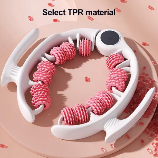 Leg Massage Roller Anti-Cellulite Lymphatic Drainage Deep Tissue Therapy Thighs Arm Back Shoulder Muscle Relaxation Massage Tool with 14 Rollers ціан
Leg Massage Roller Anti-Cellulite Lymphatic Drainage Deep Tissue Therapy Thighs Arm Back Shoulder Muscle Relaxation Massage Tool with 14 Rollers ціан
