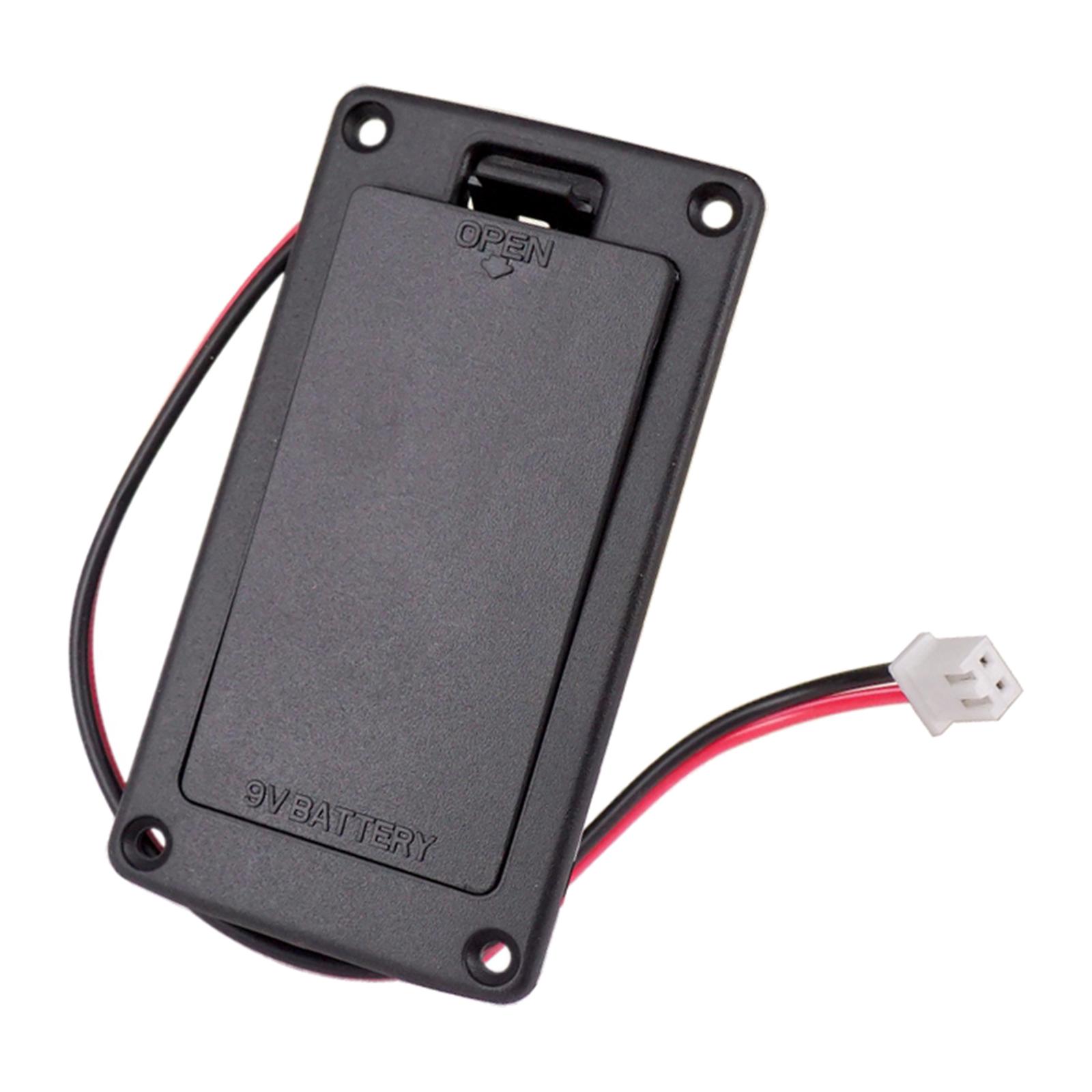 Plastic Bass 9v Battery Case Holder Active Pickups Box Replacement Accessory for Electric Guitar Repair Kits Diy чёрный
Plastic Bass 9v Battery Case Holder Active Pickups Box Replacement Accessory for Electric Guitar Repair Kits Diy чёрный