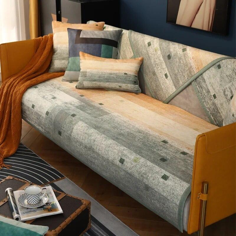 New Winter Jacquard Sofa Cushion Non-slip Geometry Simple Couch Cover Four Seasons Thickening Plush 70x70cm 1pcs
New Winter Jacquard Sofa Cushion Non-slip Geometry Simple Couch Cover Four Seasons Thickening Plush 70x70cm 1pcs