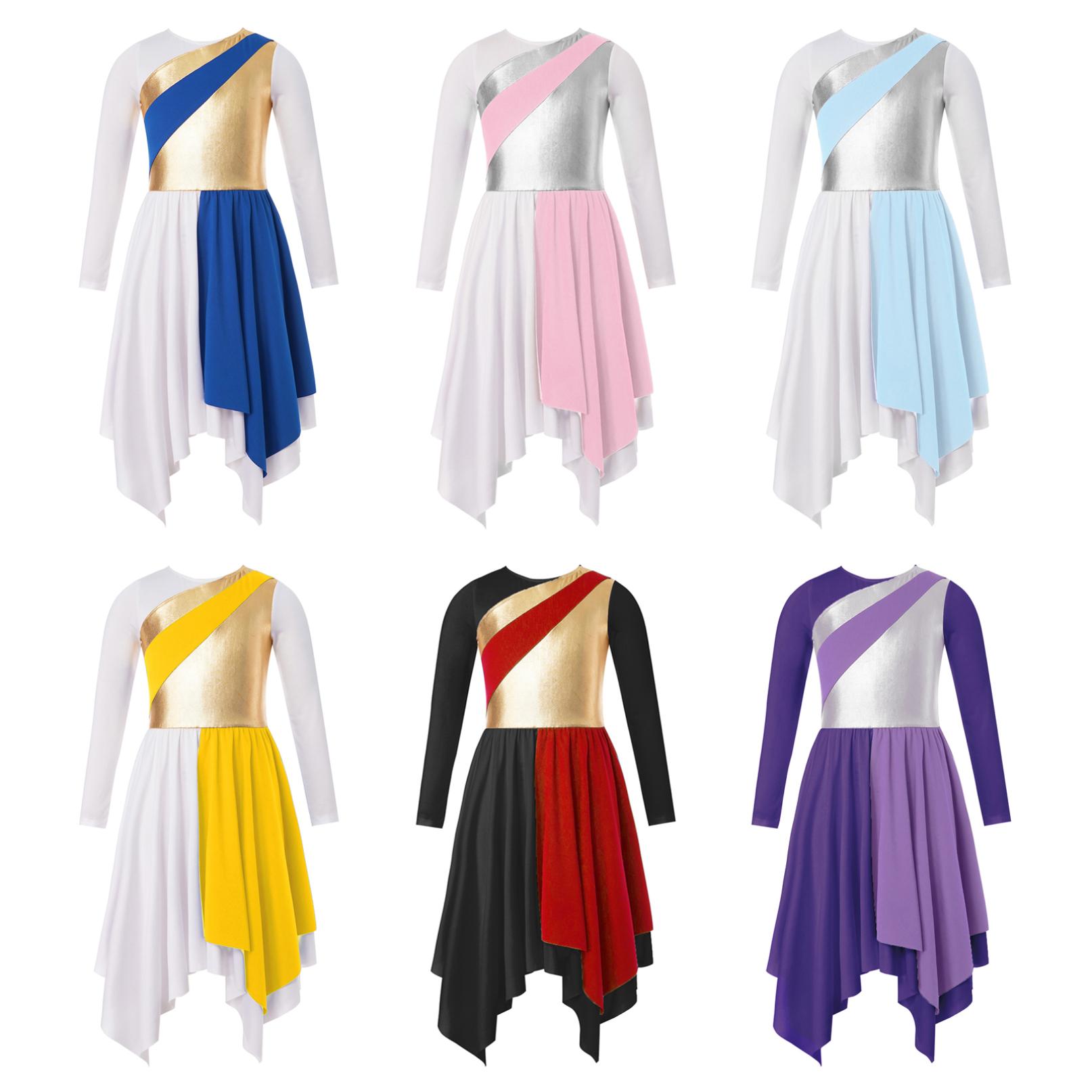 Літургійне танцювальне плаття для дівчат з довгим рукавом, асиметричний сучасний ліричний танцювальний костюм 3-4 Years синій
Літургійне танцювальне плаття для дівчат з довгим рукавом, асиметричний сучасний ліричний танцювальний костюм 3-4 Years синій