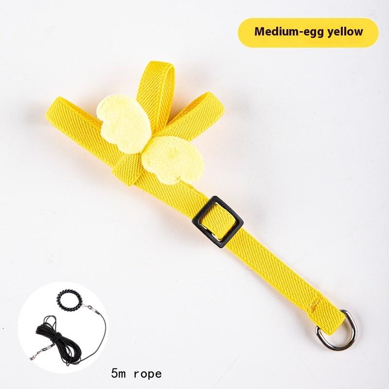 Pet Parrot Bird Harness Wing Flying Rope Straps Outdoor Training Traction Rope Adjustable Outward Towing Rope Pet Supplies
Pet Parrot Bird Harness Wing Flying Rope Straps Outdoor Training Traction Rope Adjustable Outward Towing Rope Pet Supplies