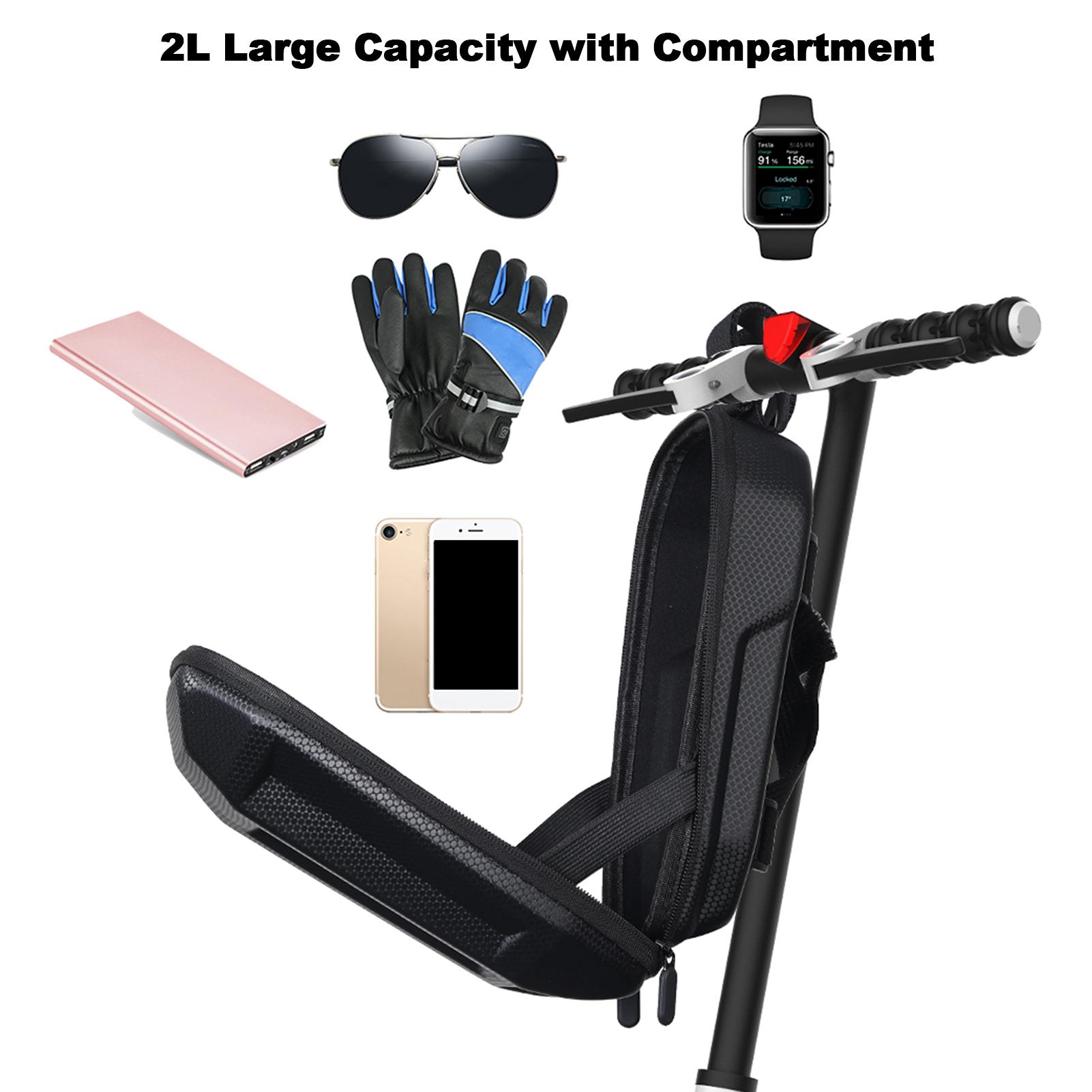 Сумка для хранения самоката из ЭВА, большая водонепроницаемая, объемом 2 л, для крепления на руль самоката, передняя подвесная сумка для инструментов. чёрный
Сумка для хранения самоката из ЭВА, большая водонепроницаемая, объемом 2 л, для крепления на руль самоката, передняя подвесная сумка для инструментов. чёрный