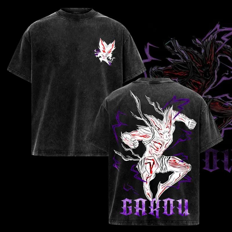 One Punch Man Garou Printed Tee Men Women Retro Washed T-shirts Oversized Cotton T Shirt Short Sleeve Clothing Harajuku Tshirt XXL чорний
One Punch Man Garou Printed Tee Men Women Retro Washed T-shirts Oversized Cotton T Shirt Short Sleeve Clothing Harajuku Tshirt XXL чорний