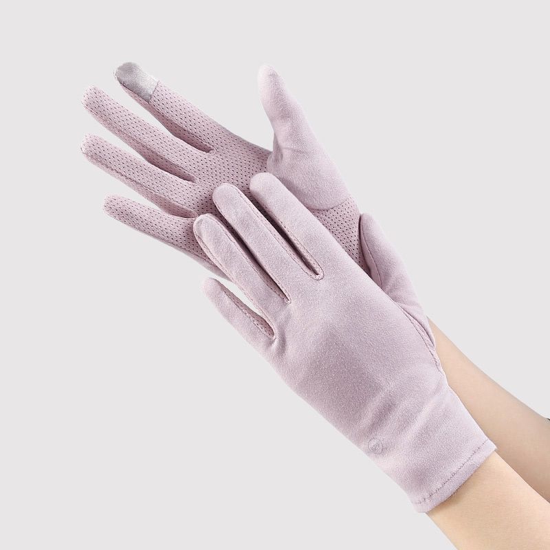 Sun Protection Gloves Women s UV Protection Summer Thin Pure Cotton Driving and Biking Breathable Gloves Touch Screen Exposed Two Fingers Purple Finger One size
Sun Protection Gloves Women s UV Protection Summer Thin Pure Cotton Driving and Biking Breathable Gloves Touch Screen Exposed Two Fingers Purple Finger One size