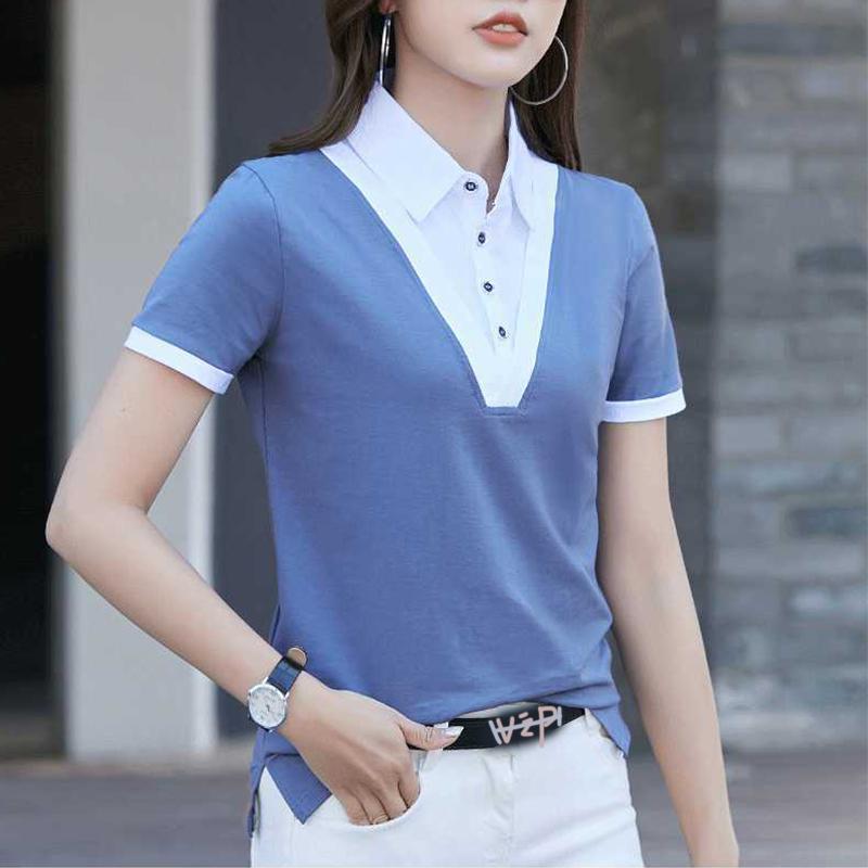 Женская футболка с пуговицами на лацканах, корейская свободная винтажная женская футболка, женская летняя хлопковая рубашка из двух частей, рубашка больших размеров XL
Женская футболка с пуговицами на лацканах, корейская свободная винтажная женская футболка, женская летняя хлопковая рубашка из двух частей, рубашка больших размеров XL