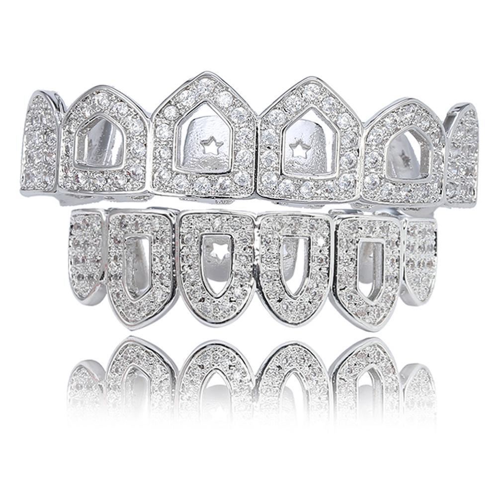 Geometric Zirconia Hip Hop Grillz - Trendy Tycoon Style Jewelry
Geometric Zirconia Hip Hop Grillz - Trendy Tycoon Style Jewelry