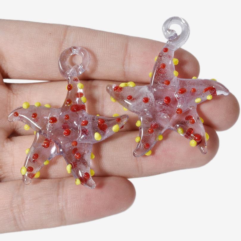 Ocean Animal Charm Fashion Starfish Pendant Jewelry Making Supplies Glass Materials To Make Bracelets Earrings Charms Breloques
Ocean Animal Charm Fashion Starfish Pendant Jewelry Making Supplies Glass Materials To Make Bracelets Earrings Charms Breloques