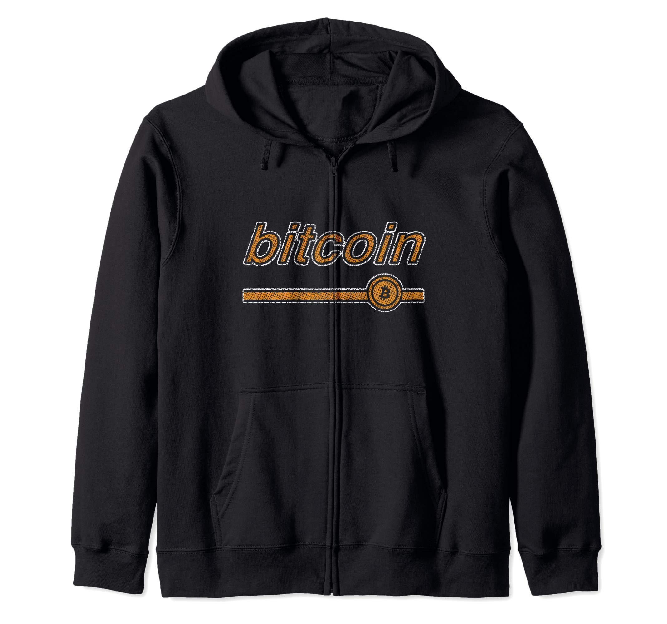 Bitcoin Stripe & Logo | BTC Retro Vintage Distressed Bitcoin Zip Hoodie
Bitcoin Stripe & Logo | BTC Retro Vintage Distressed Bitcoin Zip Hoodie