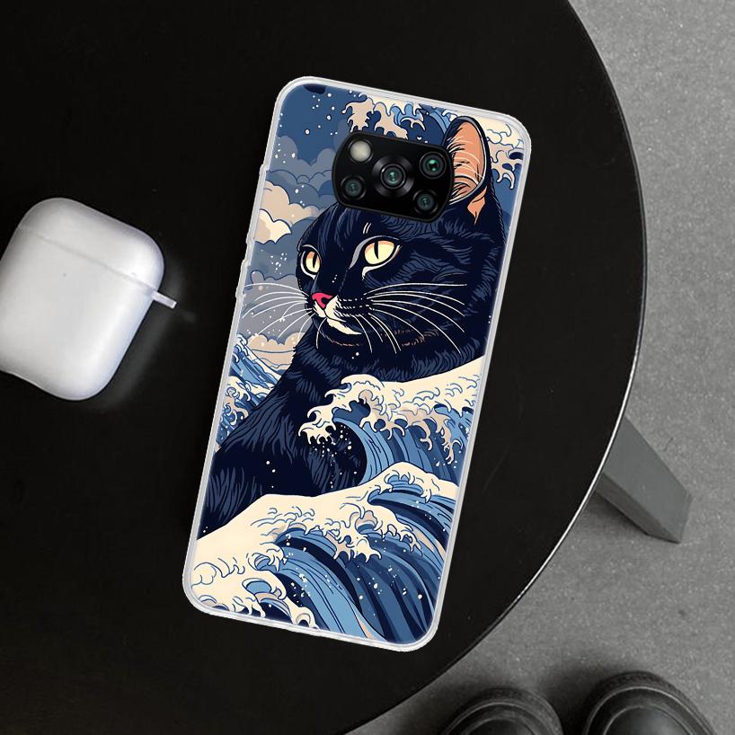 Anime Cat Sea Wave Aesthetic Phone Case Cover for Xiaomi Poco X6 X5 X7 Pro F7 Ultra Redmi 15C 15 13C 13 12C 12 10C 10 10A 9C 9A Redmi 10 5G
Anime Cat Sea Wave Aesthetic Phone Case Cover for Xiaomi Poco X6 X5 X7 Pro F7 Ultra Redmi 15C 15 13C 13 12C 12 10C 10 10A 9C 9A Redmi 10 5G