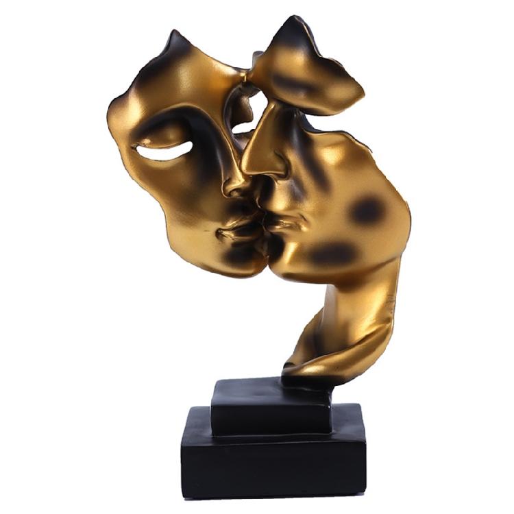 Elegant Living Room Decoration Kiss Couple Accessories Lovers Statue Resin Figur 1 золотистый
Elegant Living Room Decoration Kiss Couple Accessories Lovers Statue Resin Figur 1 золотистый