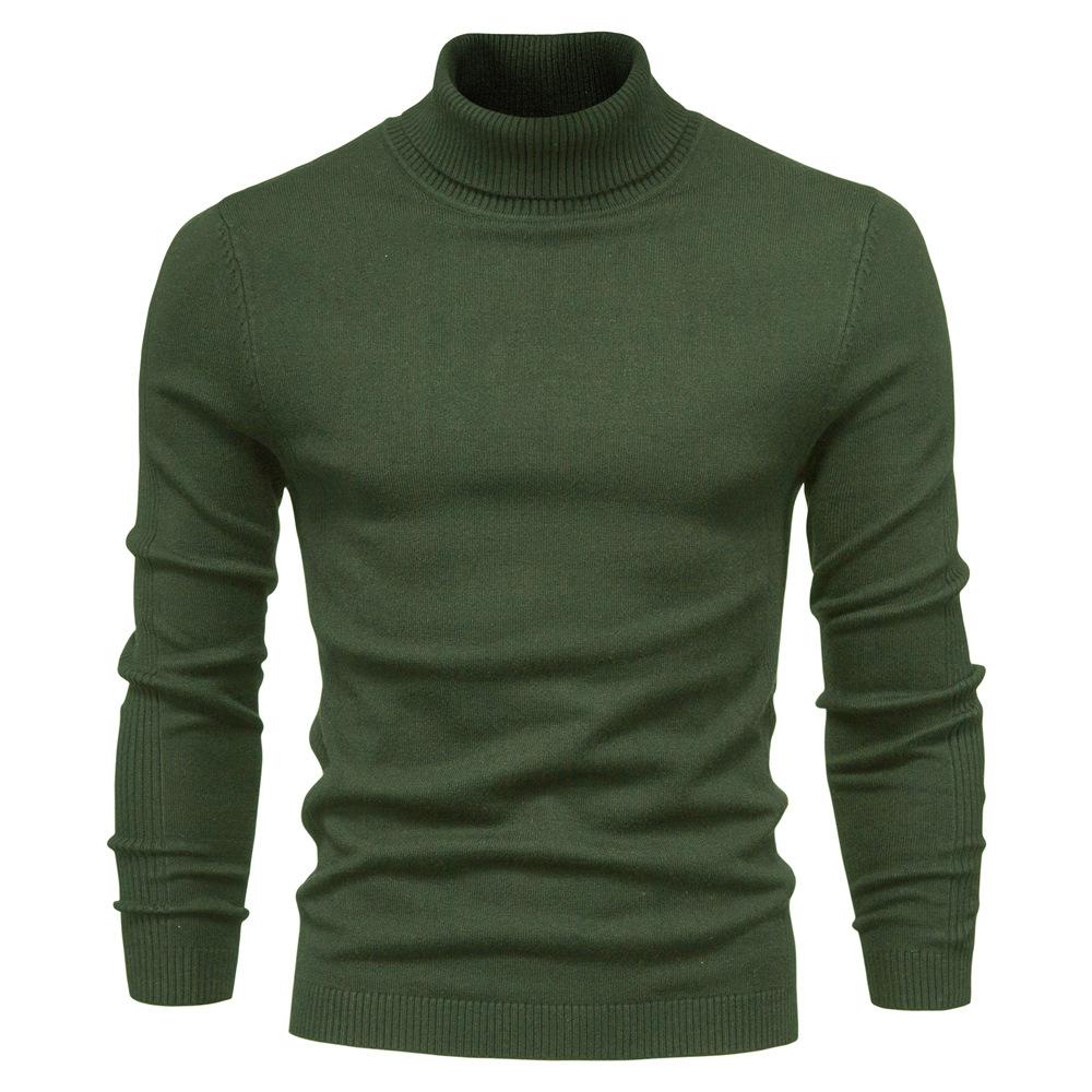 Plus Size Men s Casual Autumn Winter Solid High Neck Knitted Pullover Sweater S армія зелений колір
Plus Size Men s Casual Autumn Winter Solid High Neck Knitted Pullover Sweater S армія зелений колір