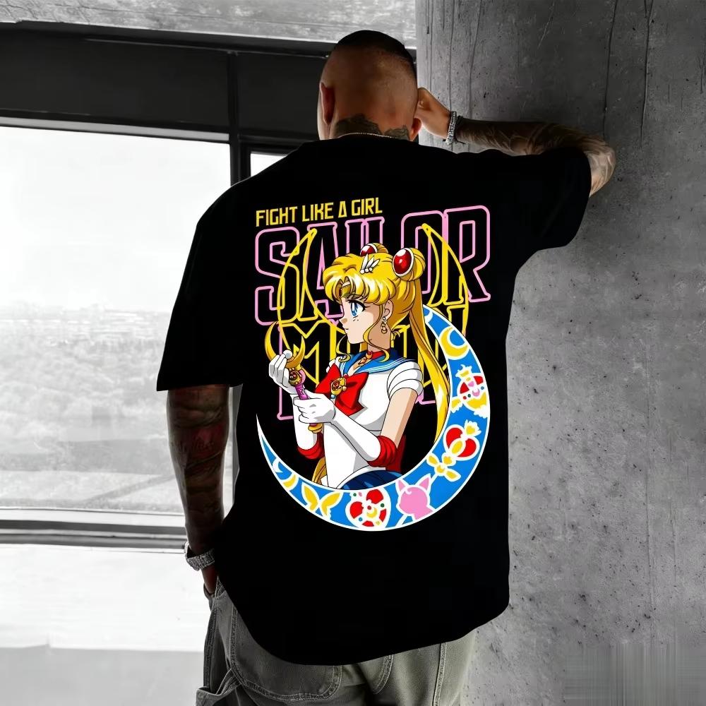 2026 new Pretty Soldier Sailor Moon Mihara Bunny Mens and Womens Cotton TShirt Bestseller Anime Print Casual Style S
2026 new Pretty Soldier Sailor Moon Mihara Bunny Mens and Womens Cotton TShirt Bestseller Anime Print Casual Style S