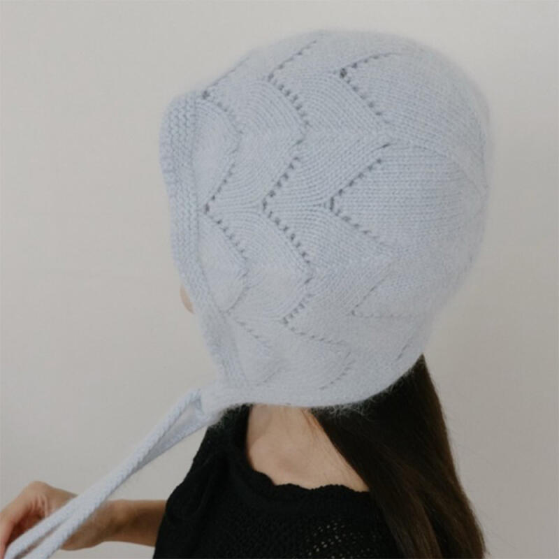 Women s Angora Knit Hooded Hat with Chin Strap Daily Wear Sky
Women s Angora Knit Hooded Hat with Chin Strap Daily Wear Sky