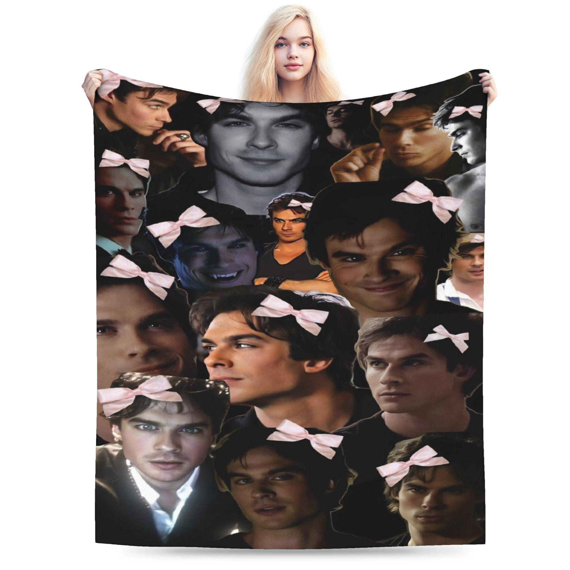 Bow Damon Salvatore Blanket Quality Super Warm Bedding Throws Spring Kids Adult Living Room Print Bedspread 75x90cm
Bow Damon Salvatore Blanket Quality Super Warm Bedding Throws Spring Kids Adult Living Room Print Bedspread 75x90cm
